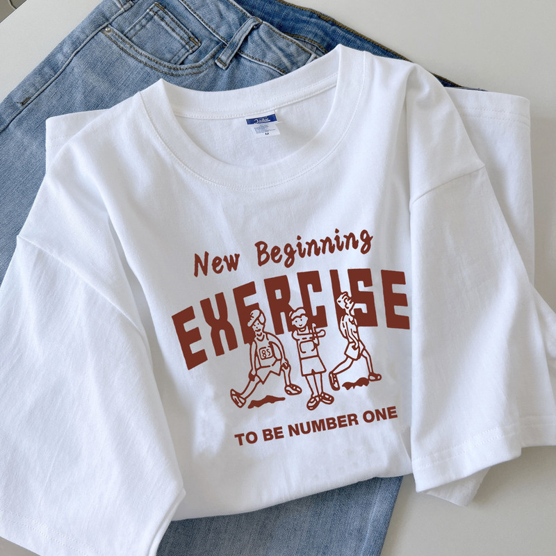 White T-Shirt for Women, Summer 2026, Loose Short-Sleeve Base Shirt, Inner Wear for Students, Trendy Bamboo Cotton T-Shirt for Women White T-Shirt for Women, Summer 2026, Loose Short-Sleeve Base Shirt, Inner Wear for Students, Trendy Bamboo Cotton T-Shirt for Women