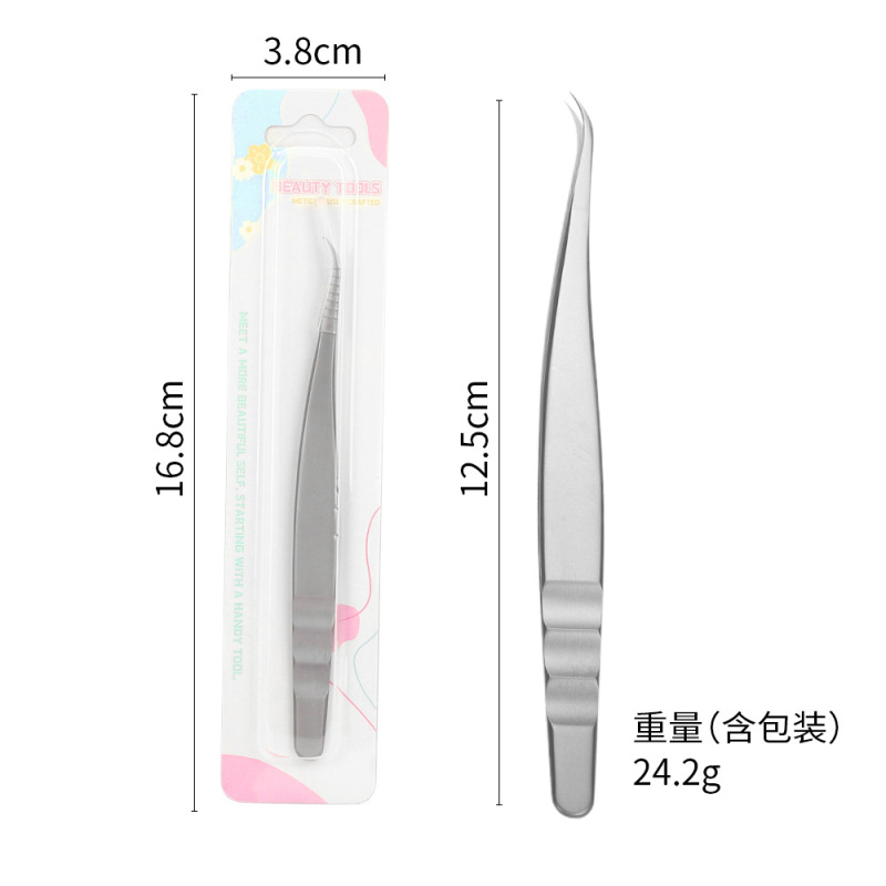 高档中式翘睫镊子嫁接睫毛开花美睫师专用工具睫毛镊子乌克兰镊子|undefined