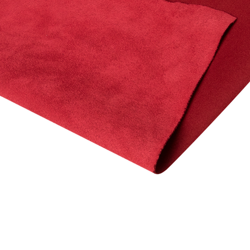 Qìchē – Car roof lining suede interior fabric modification - thickened-350g-red-multiple-pieces-not-cut-15m1m