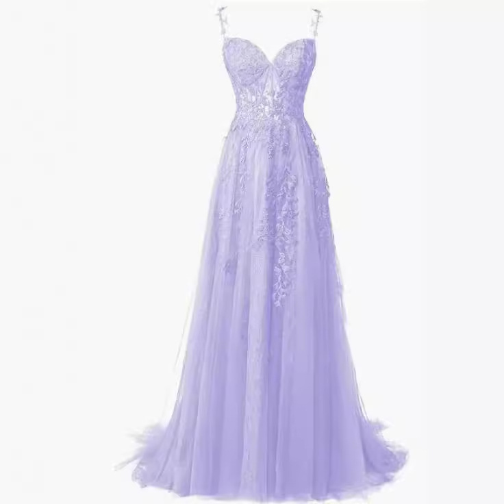 European and American Solid Color Lace Evening Dress Sexy Deep V Side Slit Long Dress Goddess Grade Slim-Fit Long Dress