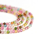 Натуральные турмалиновые бусины, турмалиновое украшение-шарик, кольцо, аксессуары, 7A, оптовые продажи