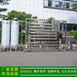 供应两级反渗透水处理设备生物制药用1t/h双级反渗透纯化水系统ro