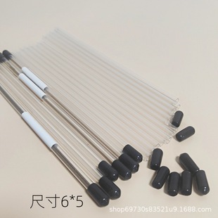 Factory Direct Supply of Transparent Pc Incense Tube Pc Thin Incense Tube with Silicone Plug Pc Agarwood Storage Tube Pc Sample Packaging