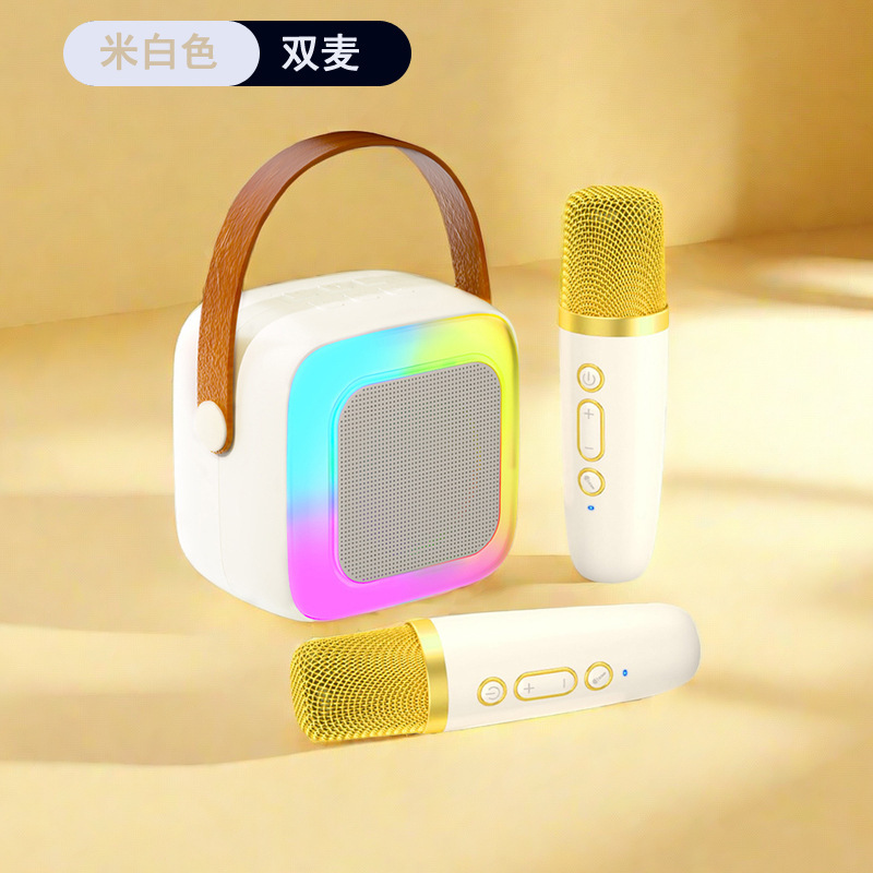 K12 Bluetooth スピーカー屋外ポータブルオーディオカラフルなマイク統合 ktv マイクカラオケ SY13 を手に入れましょう|undefined