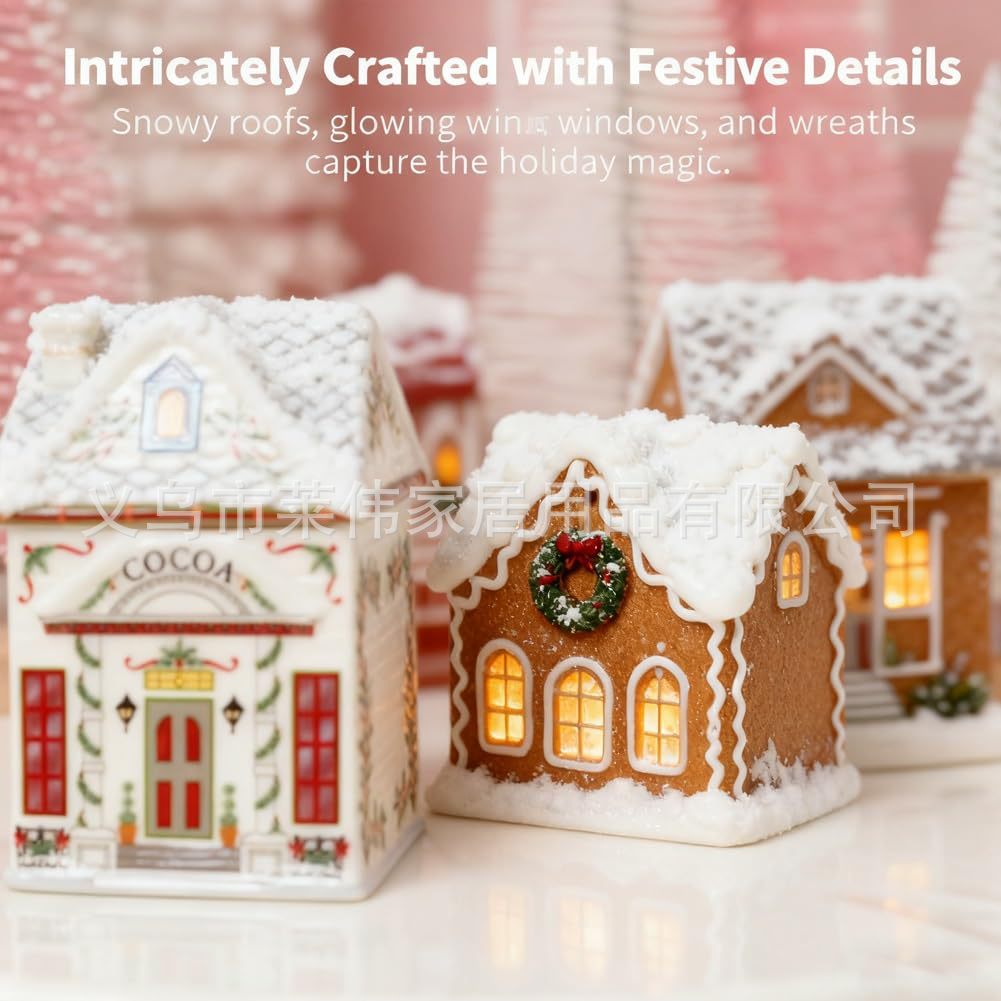 Holiday Village Spice House Set Mini País de las Maravillas de Navidad