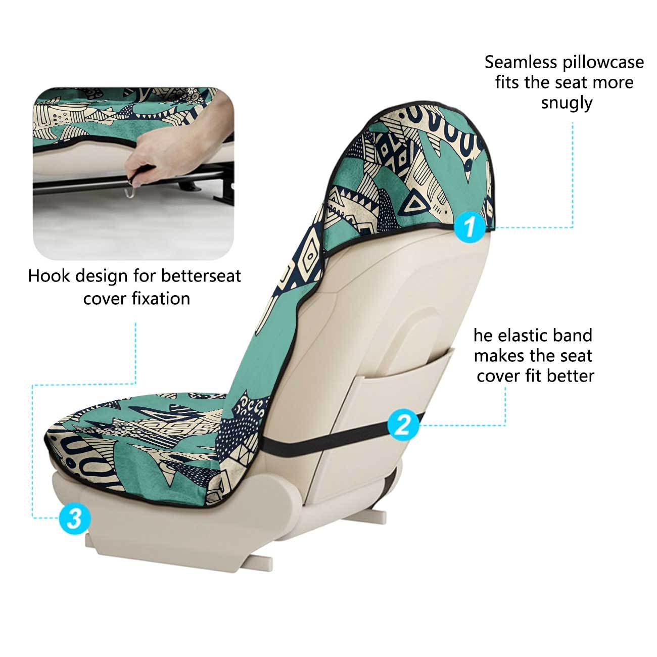 Car seat towel cover front seat protector suitable for gym and exercise, universal for all seasons, car use 44