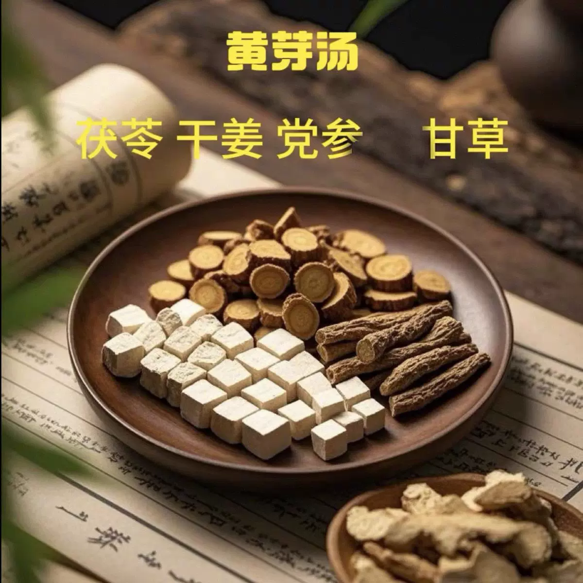 源头工厂黄芽汤代用茶10g独立包装甘草党参茯苓姜组合养生茶批发