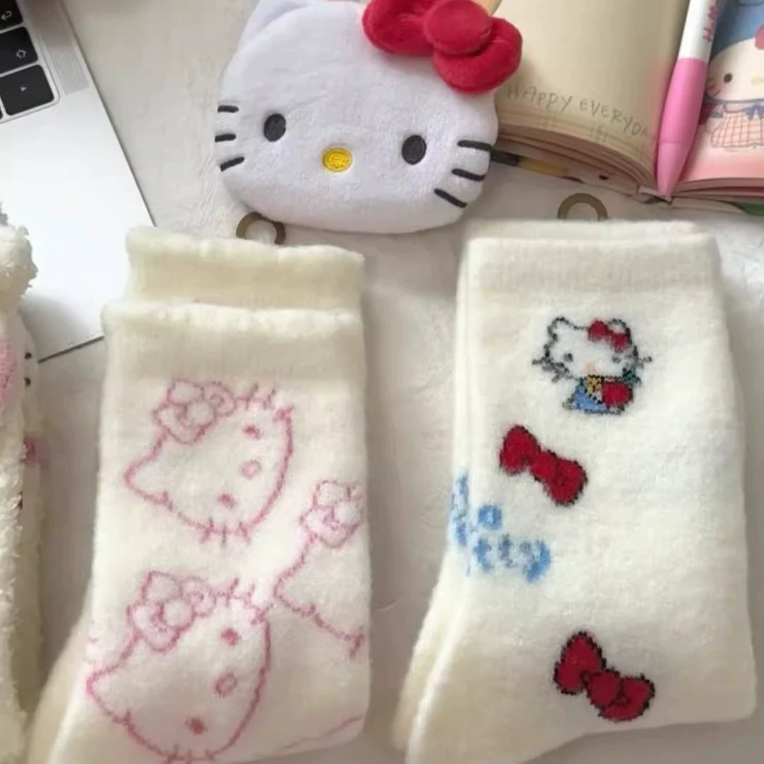 Бархатные гольфы (Cute) — демисезонные, увеличенная плотность, до колена