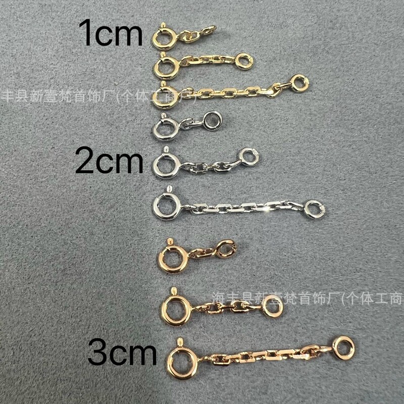 High-End Version Four-Leaf Clover Five-Flower Bracelet Special Extension Chain for Adjusting Length and Size, Special Buckle Accessories, Direct Sales from the Manufacturer High-End Version Four-Leaf Clover Five-Flower Bracelet Special Extension Chain for Adjusting Length and Size, Special Buckle Accessories, Direct Sales from the Manufacturer