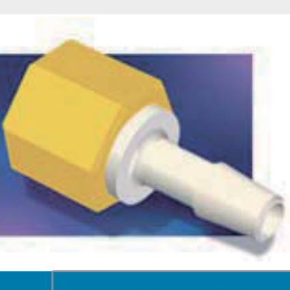 进口微路特殊接头 快速螺纹管件接头 快速安全直通接头3/8"倒钩