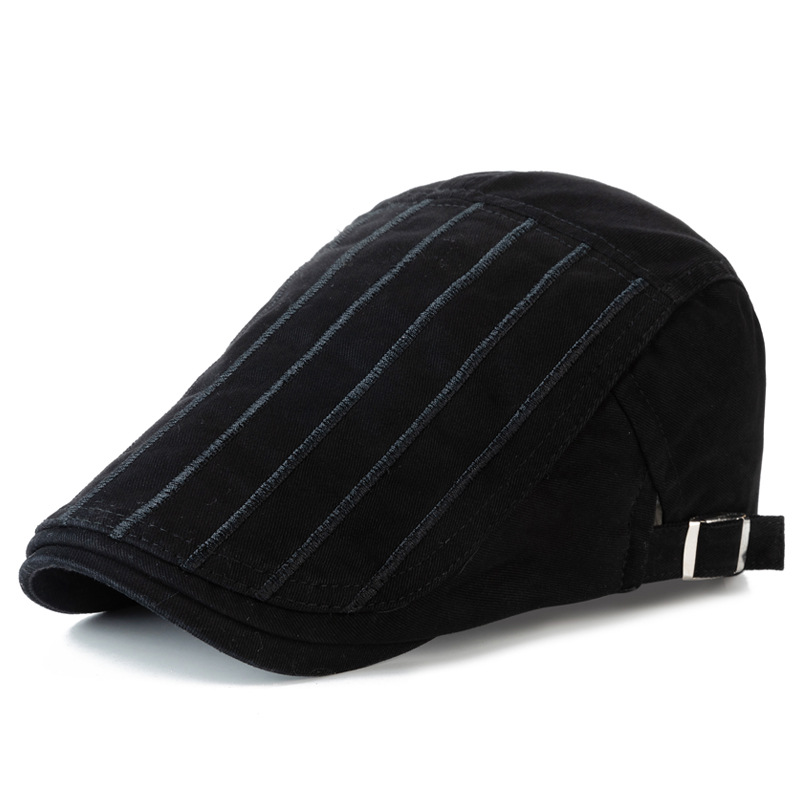 Neue Herren Frühling/Sommer Baskenmütze Baumwolle Casual Sonnenschutz Ente Zunge Maler Mode Britischen Forward Hut_voghion.com