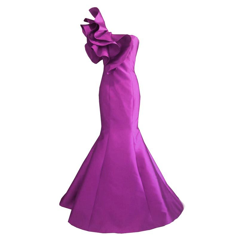 Comercio exterior europeo y americano Amazon AliExpress deseo vestido de noche sexy tubo superior banquete vestido nuevo fishtail personalizable