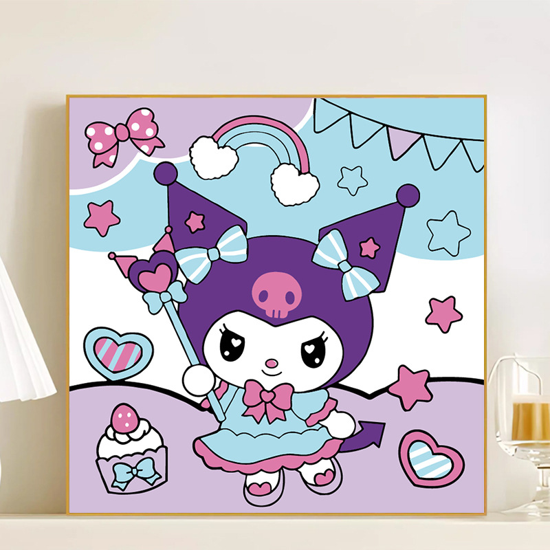 LL032 / 20*20CM(画笔+颜料+绷好内框）
