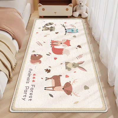Avtomobil döşəmə paspasları — Cashmere Carpet, Stain-Resistant and Easy to - sly-fox-40120cm-point-plastic-bottom-imitation-cashmere