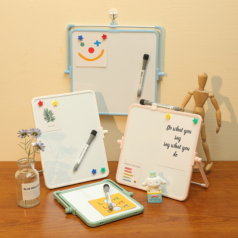 Funi colorful magnetic multi-size children's drawing board student writing board home hanging stand desktop whiteboard