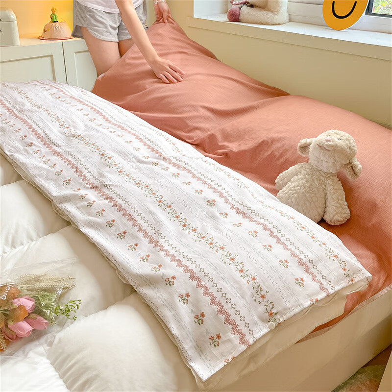 Saco de dormir sucio de hotel de algodón para un solo viaje sábana de algodón cubierta de edredón para viajes de negocios sábana de una pieza portátil