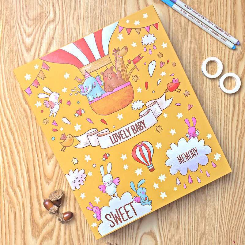 뜨거운 공기 풍선-패키지 + 토트 백 보내기