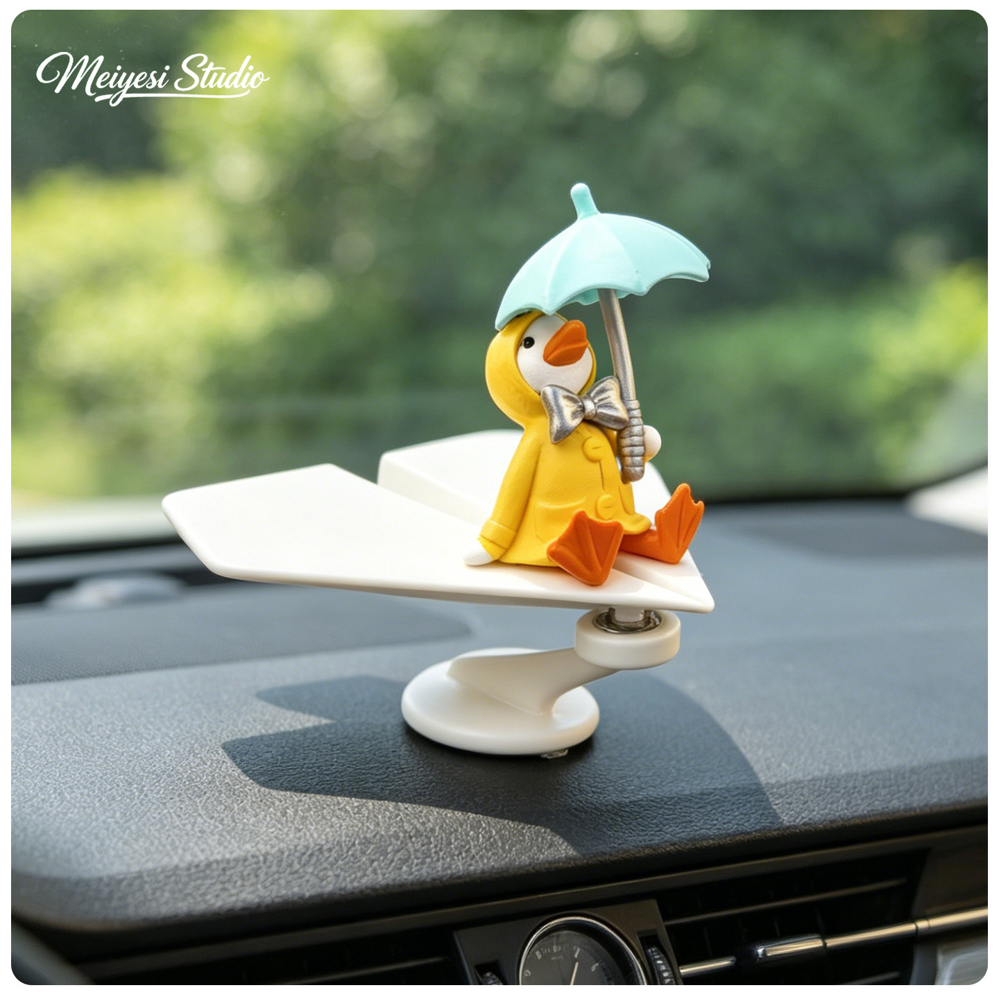 Crayón nuevo avión giratorio 2026 nuevo automóvil adorable joyería de dibujos animados decoración de curación descompresión