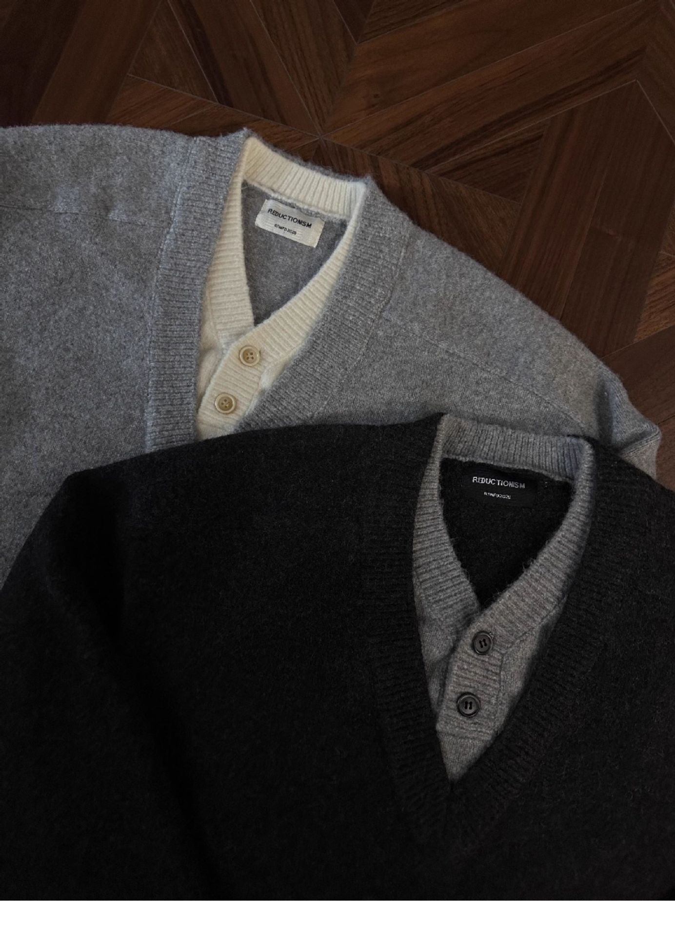 Herren V-ausschnitt Strickpullover Im Retro Preppy Stil Für Winter_voghion.com