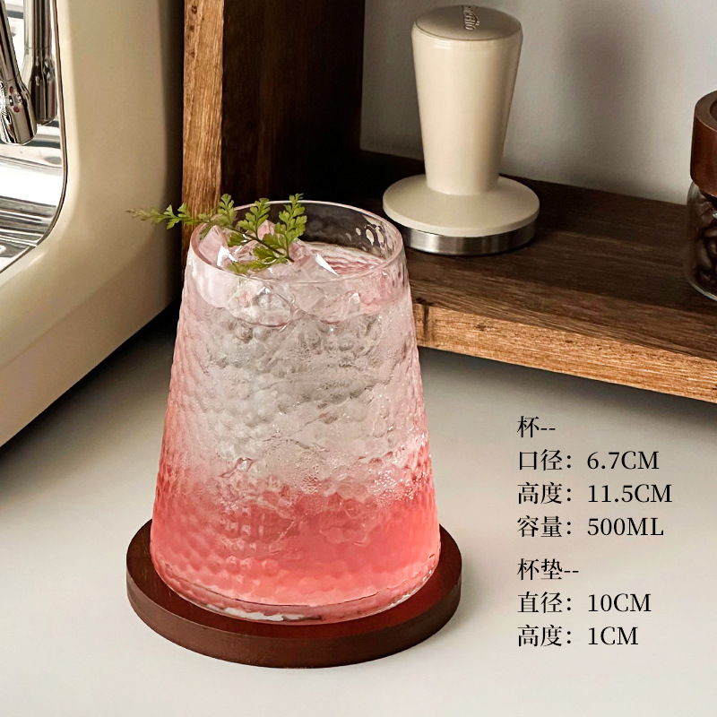 Largo - martillo + cojín de taza marrón