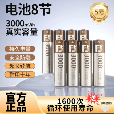 Fengbiao Low Self-Discharge No. Hibrid akkumulyator batareyaları - 8-no-5-3000-ni-mh-12v-batteries-for-high-power-consumption-only