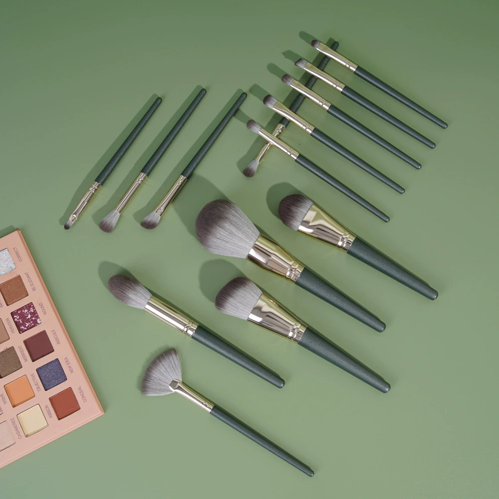 Soft brush, set, 14 pieces, for beginners