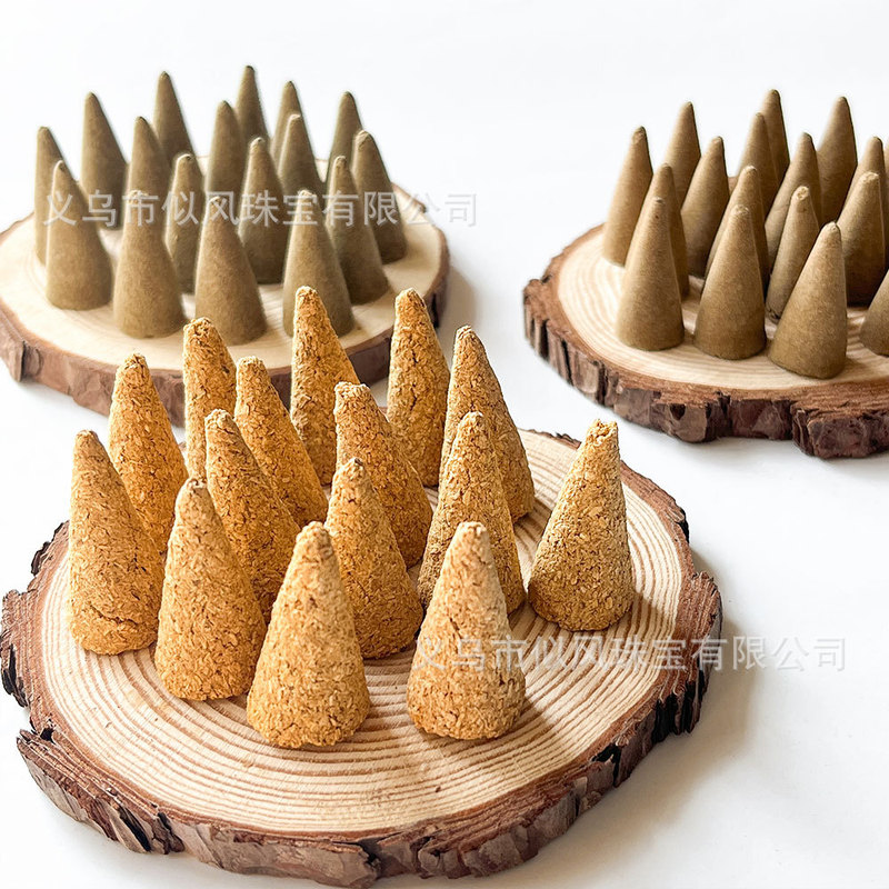 US Peru San Muta Fragrance White Sage Cedar Blue Sage Fragrance Cone Aromatherapy Space Purification Meditation Canned US Peru San Muta Fragrance White Sage Cedar Blue Sage Fragrance Cone Aromatherapy Space Purification Meditation Canned