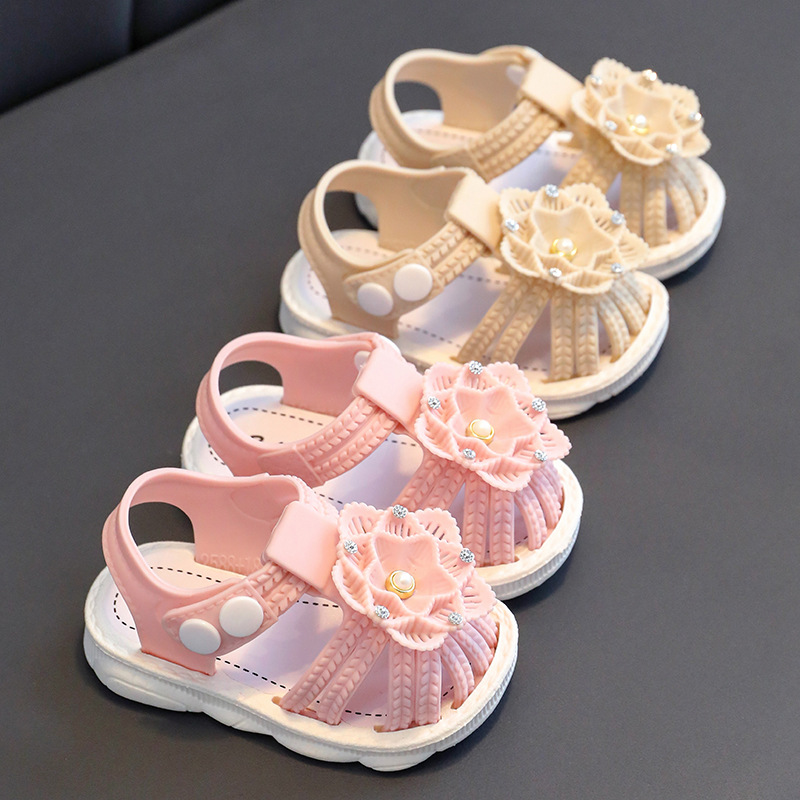 Girls sandals summer Baotou princess sho...