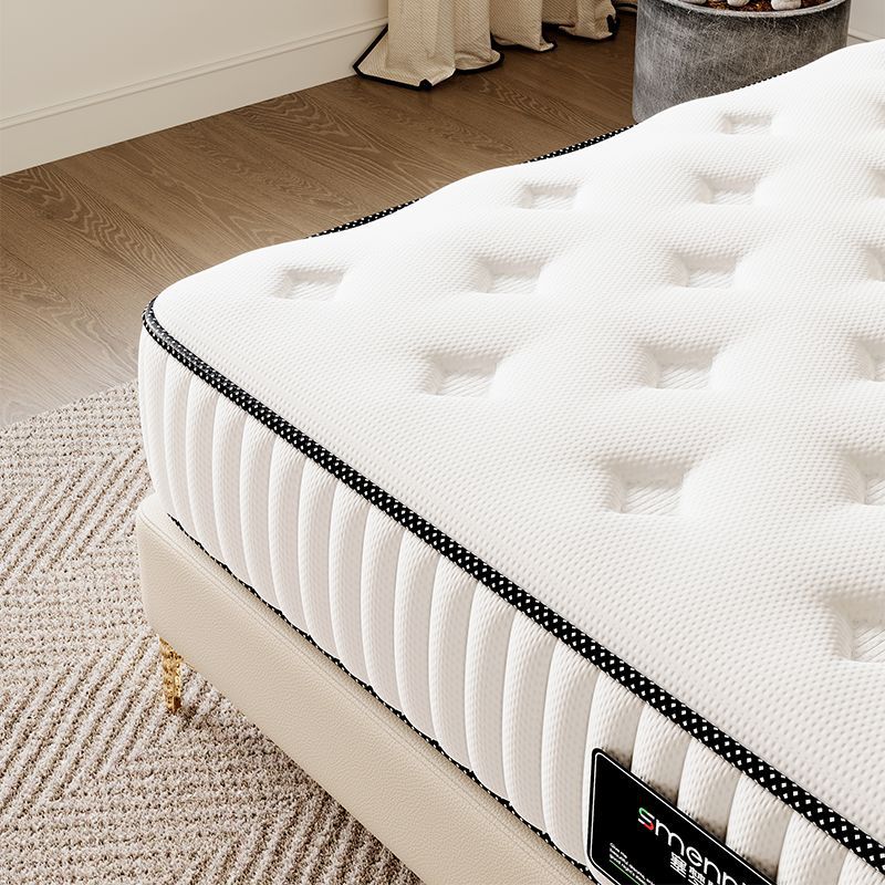 Smennter Mattress Independent Pocket Spring Natural Latex Mattress Environmentally Friendly Coconut Palm Spine Protection Mattress Ultra-Thick Soft Cushion