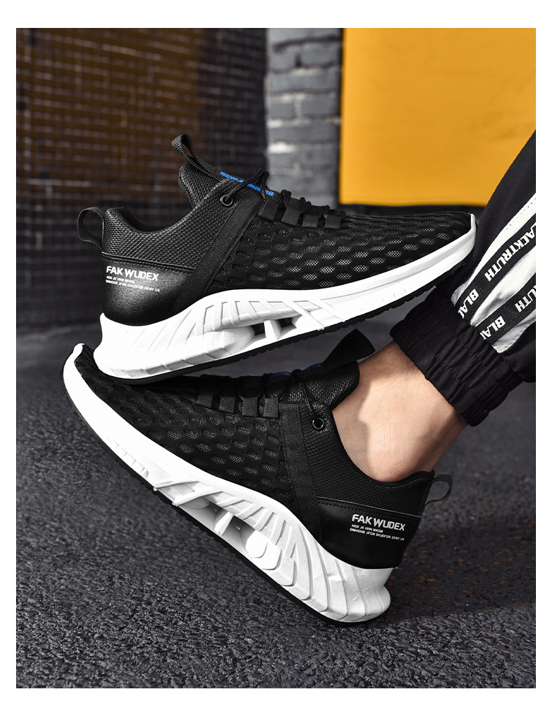 Cross Border Heren S Schoenen Nieuwe Zomer Ademend Vliegend Geweven Casual Mesh Zachte Bodem Sport_voghion.com