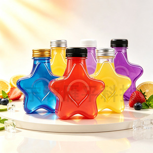 250ml�����ƿPET����ƿ�W�t��֭���ƿһ�����̲����͸������ƿ