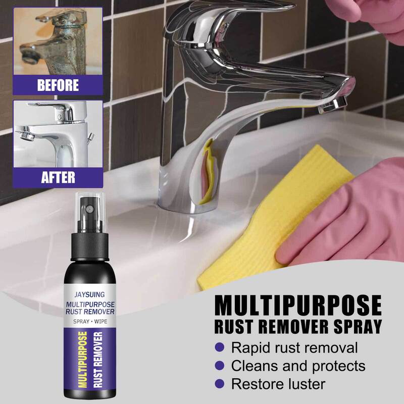Jaysuing Metal Rust Remover Multifunctional Car Wheel Polishing Refurbishment Agent Faucet Stainless Steel Rust Removal
