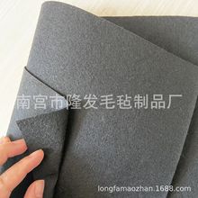 手拎袋收纳包装用布厂家 300g涤纶短纤硬质无纺布 无纺针刺棉