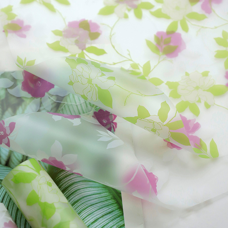 Huaxi Nosa Papel Camellia Papel de embalaje de flores diy regalo ramo de flores Papel de envoltura de flores Papel de niebla translúcido