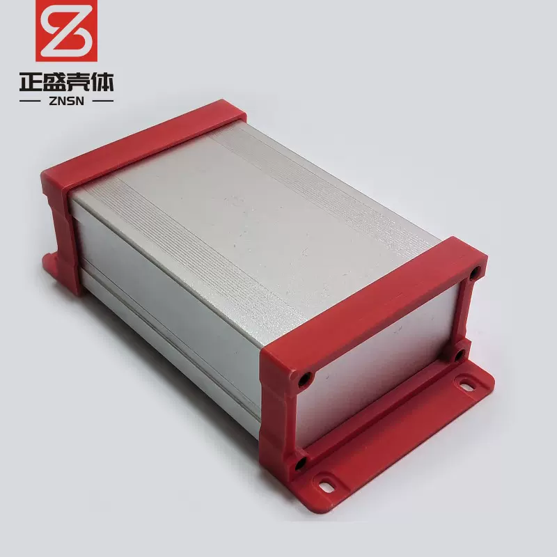 86x46防护铝合金外壳铝制音箱壳体电源接线铝盒仪表仪器铝壳8063