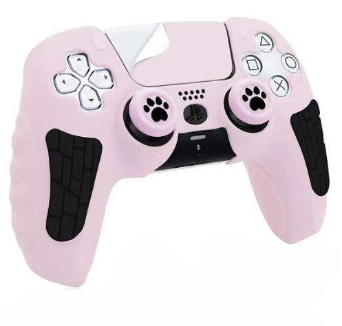 Black Myth Goku PS5 Funda de silicona P5 Funda protectora para gamepad Anti-caída y anti-rayado, se puede enviar una tapa de balancín