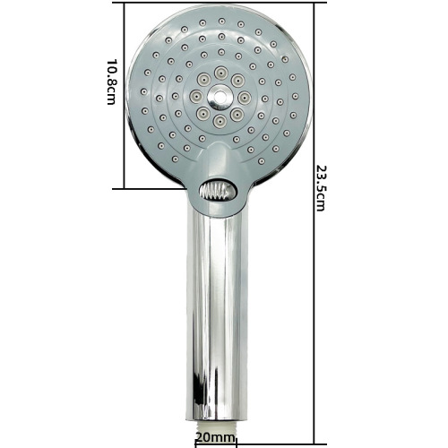 Shower Head Hand Spray Pressure Boost Shower Head Handheld Function Shower Head Sprayer ABS Switch Shower Head