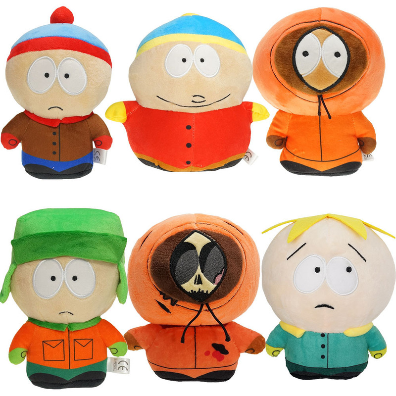 American Band South Park Plush Doll Skeleton Kenny Cartman Kyle Butters Stain High Cartman High