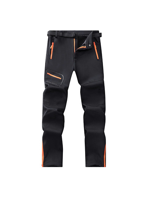 Pantalones de esquí impermeables al aire libre de lana europea transfronterizos con pantalones de esquí impermeables para hombres y pantalones de secado rápido para parejas impermeables para mujeres