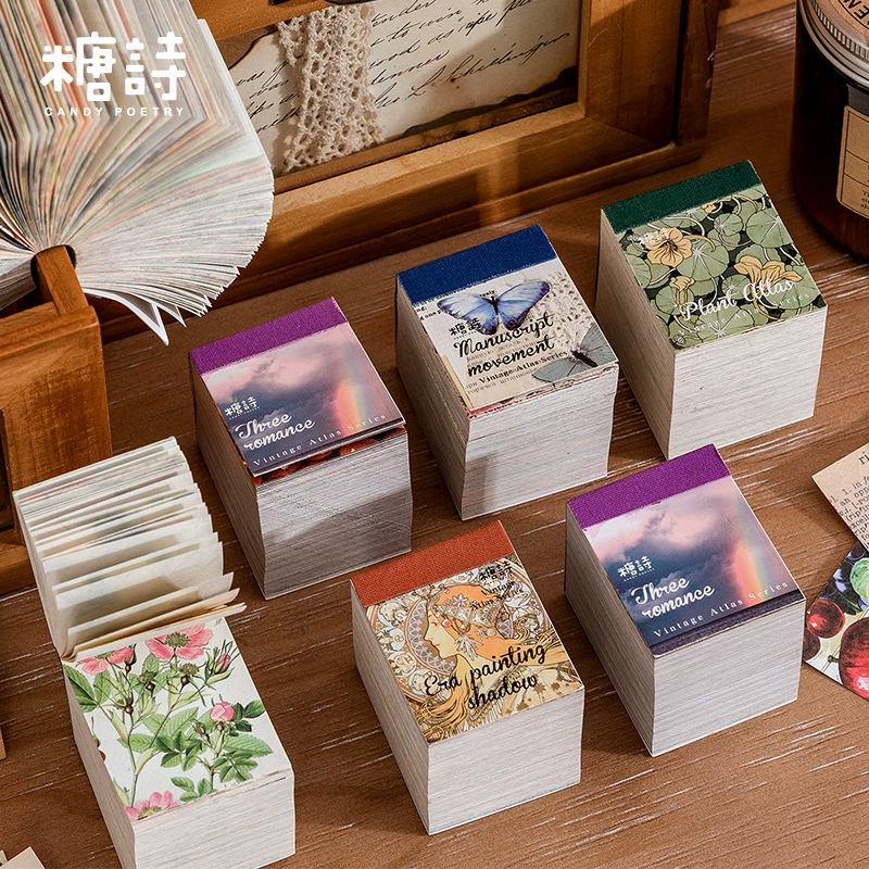 Сахарная поэзия Ретро Атлас Серия Материалы