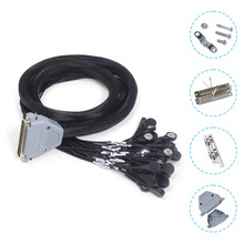 定制DB37 转电极扣 1 拖 18 理疗电极连接线，专属理疗监护仪导联