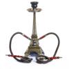 Eiffel Tower Water Tobacco Arabic Smooth Factory Double Water Tobacco Set Export Foreign Trade WISH Expressway Cross -border