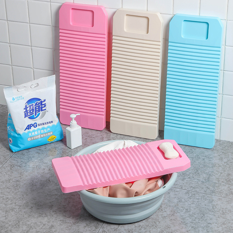 Washing Board Home Old-fashioned Washing Board Plastic Creative Kneeling Punishment to Send Boyfriend Large and Small Dormitory Washing Board