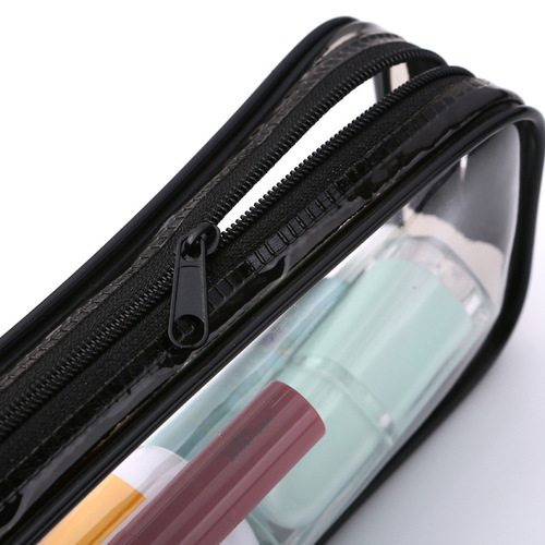 Transparent pencil bag, high-looking, large-capacity pencil bag, special stationery bag for primary school students’ exams, simple pencil bag ins style