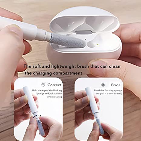 Bluetooth cleaningペンBluetoothイヤホン清潔ペン除塵ツールイヤホン携帯電話清潔神器|undefined