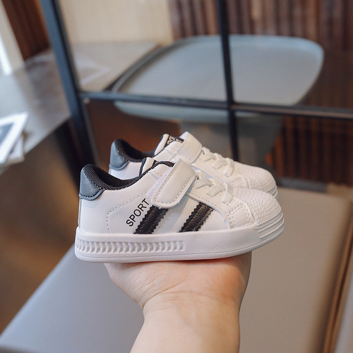 Versatile Spring and Autumn Baby Toddler Shoes Children's Kindergarten White Shoes Baby Shoes Children's Shoes Boys' Shoes Girls