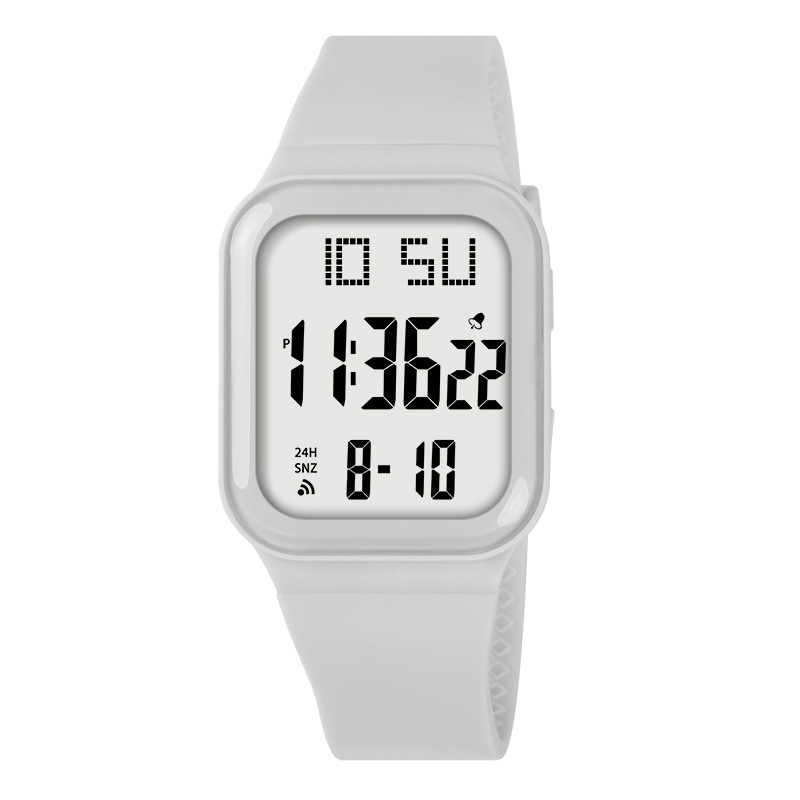 Tendencia de estudiantes de secundaria secundaria deportivos al aire libre luz nocturna relojes electrónicos multifunción relojes electrónicos alarma al por mayor