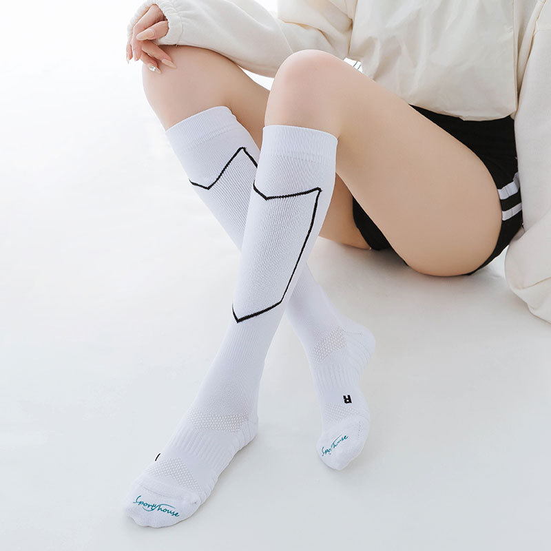 Teenager neutral style Fencing socks professional thickened towel bottom sports socks