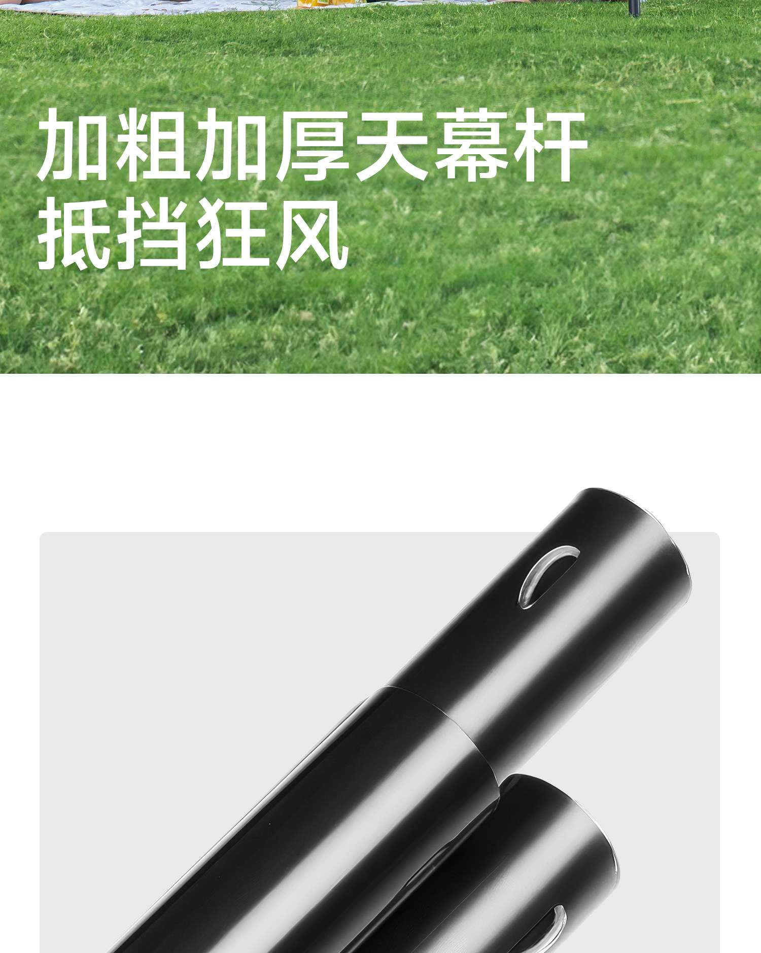 Explorer Yilan's New No-Build Canopy, Integrated Outdoor Black Glue Quick-Open Tent, Camping Sunshade Tent Cloth