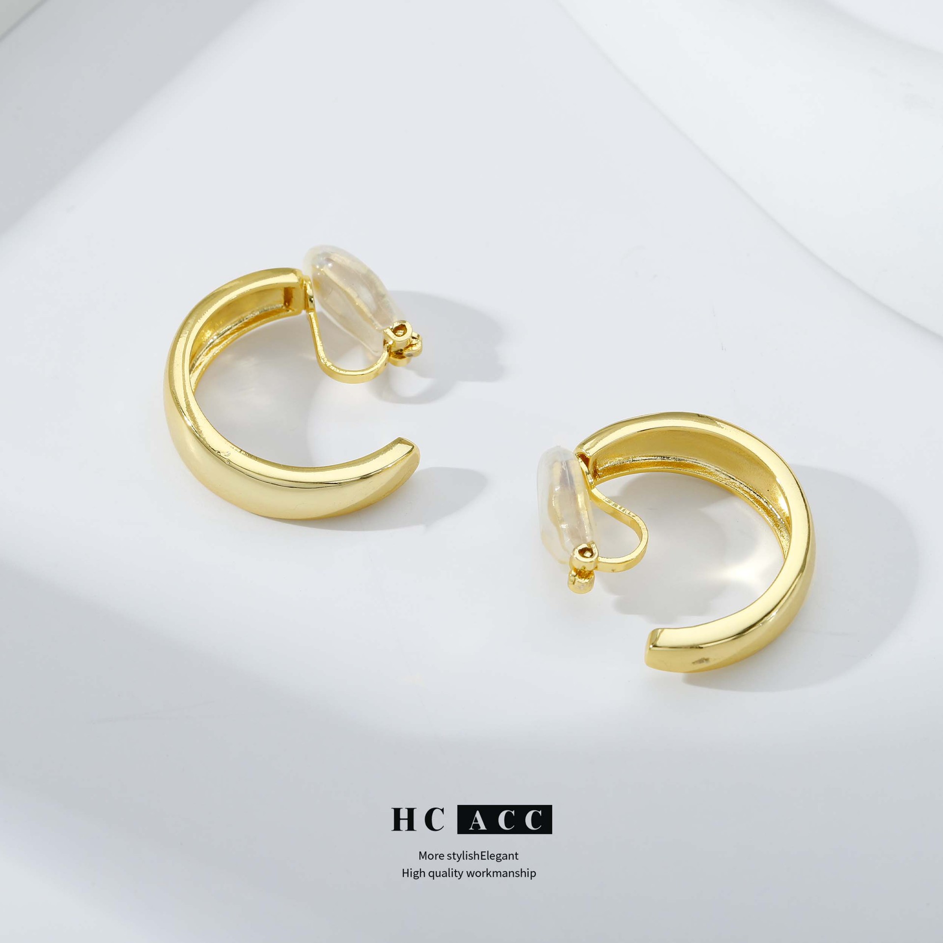 amazon-hot-selling-niche-design-sense-fashion-light-luxury-copper-gold-plated-14kins-senior-girls-ear-clip-jewelry